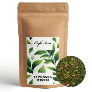Herbata Zielona liściasta Japońska Wiśnia