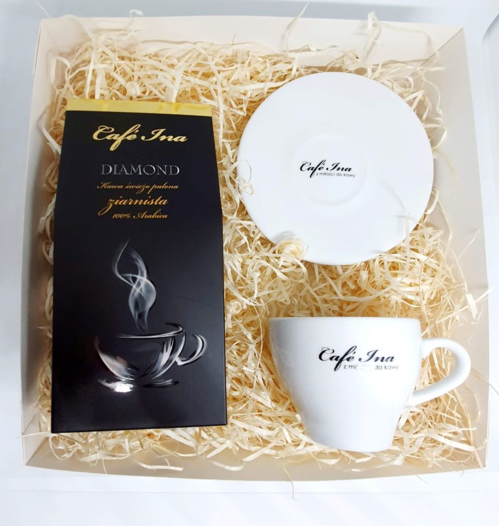 Zestaw Cafe Ina Premium z filiżanką do Americano