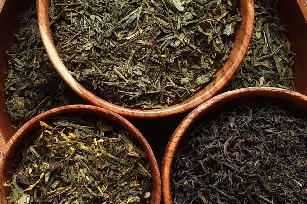 Najwyższej jakości zielone herbaty różne rodzaje