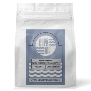 KAWA O SMAKU RURKI Z KREMEM PISTACJOWYM