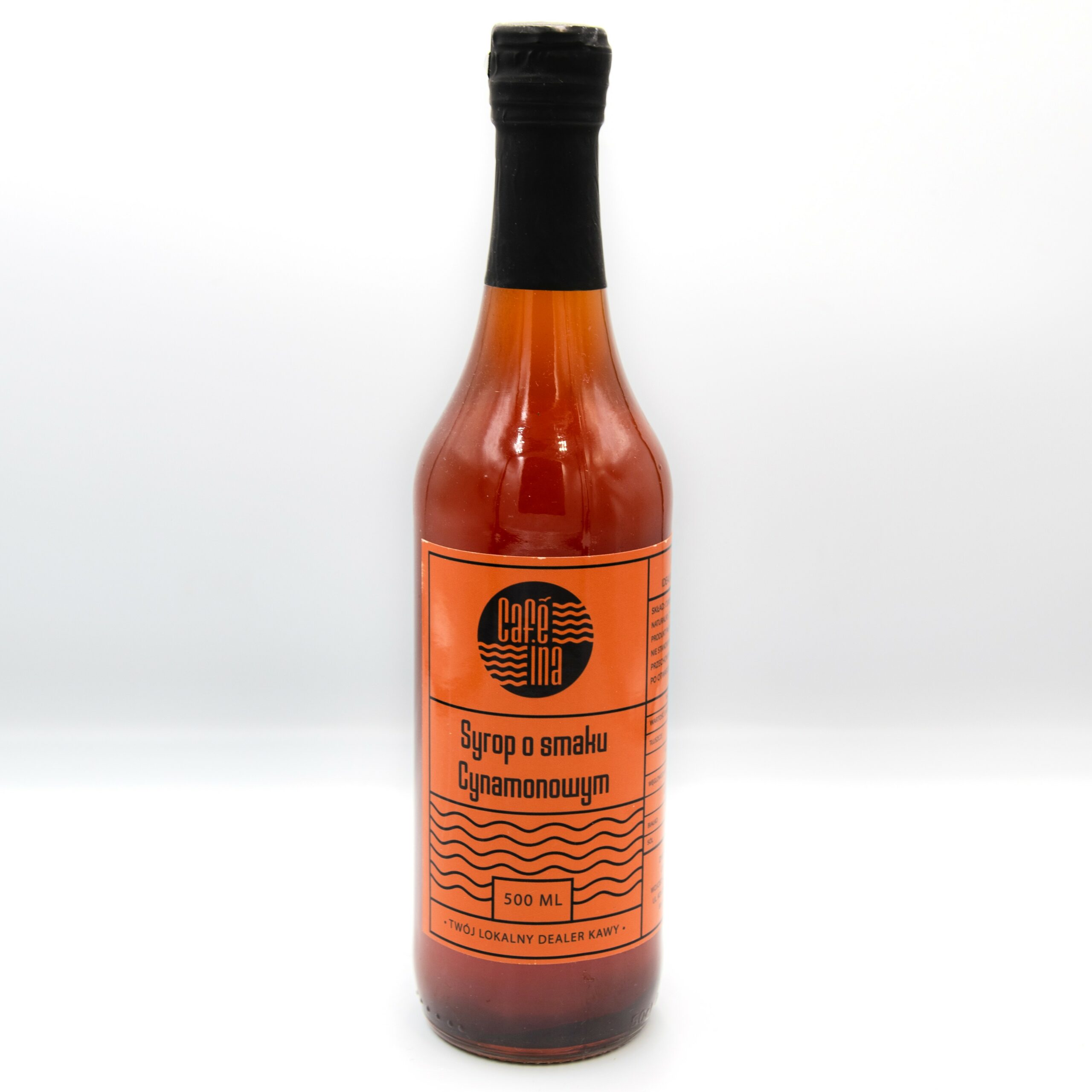 SYROP O SMAKU CYNAMONOWYM Z NATURALNYCH SKŁADNIKÓW. TWÓJ LOKALNY DEALER KAWY
