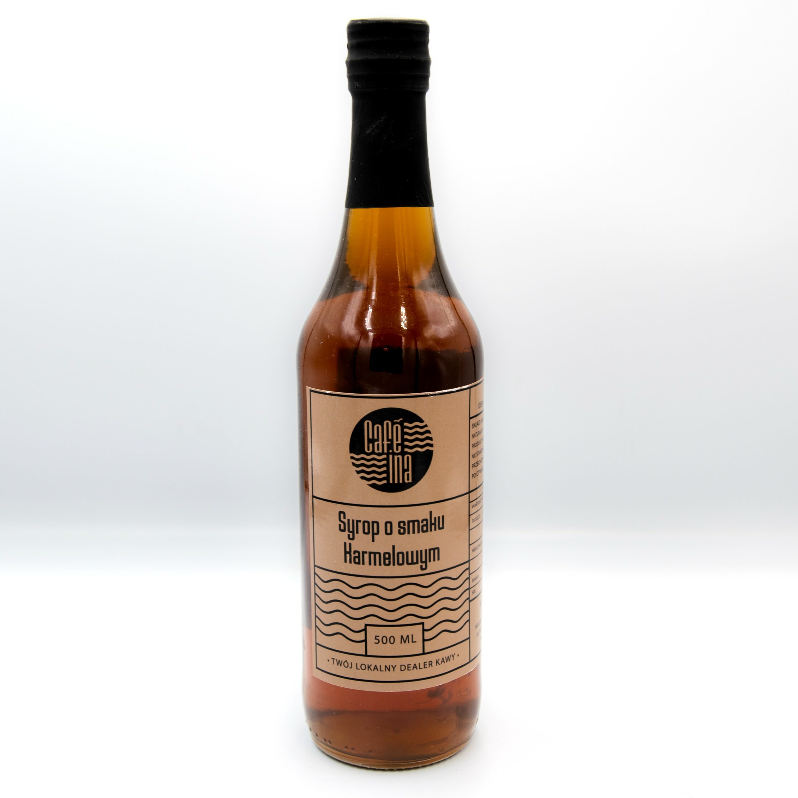 Syrop karmelowy o aksamitnym, słodkim smaku. Idealny do kawy, kakao, deserów i domowych wypieków.