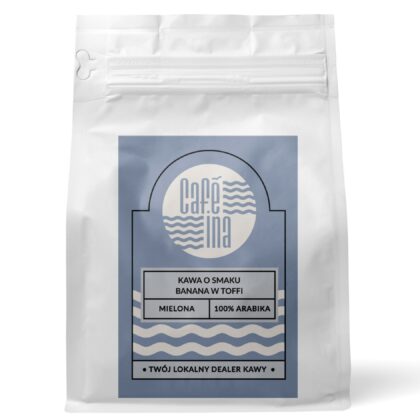 KAWA O SMAKU BANANA W TOFFI