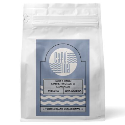 KAWA O SMAKU CZARNEJ PORZECZKI W CZEKOLADZIE