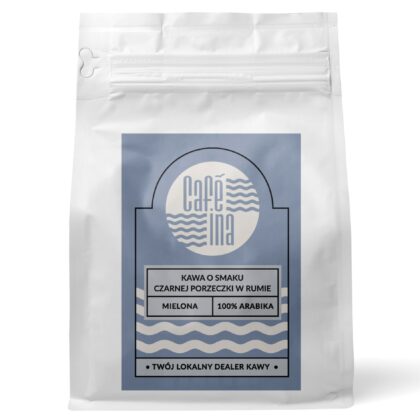 KAWA O SMAKU CZARNEJ PORZECZKI W RUMIE