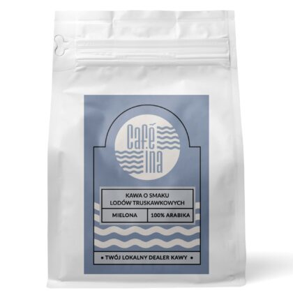 KAWA O SMAKU LODÓW TRUSKAWKOWYCH