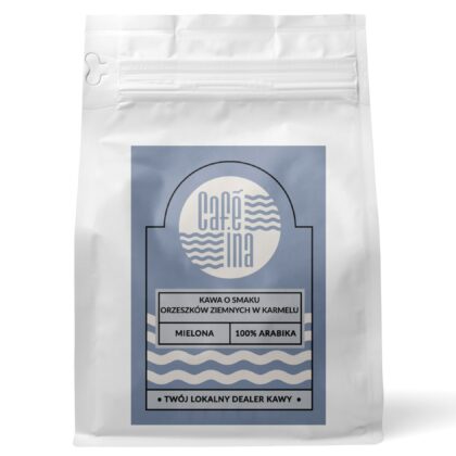 KAWA O SMAKU ORZESZKÓW ZIEMNYCH W KARMELU