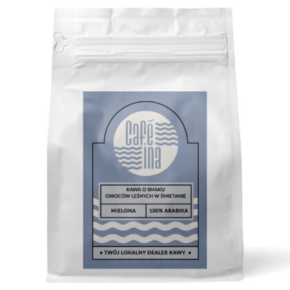 KAWA O SMAKU OWOCÓW LEŚNYCH W ŚMIETANIE