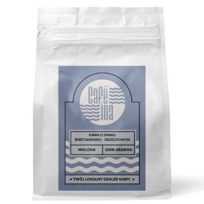 KAWA O SMAKU ŚMIETANKOWO - ORZECHOWYM