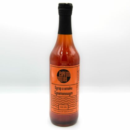 SYROP O SMAKU CYNAMONOWYM