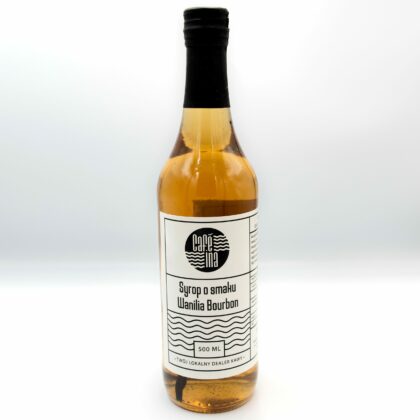 SYROP O SMAKU WANILIA BOURBON
