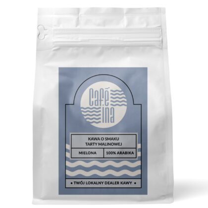 KAWA O SMAKU TARTY MALINOWEJ